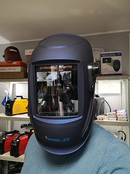 Masca sudura 4 senzori FALCON 5.5 Blue Metal [4]