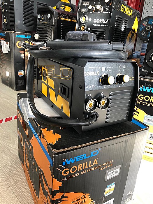 IWELD GORILLA MULTIFLUX 153 MIG/MMA/TIG NOGAS [2]