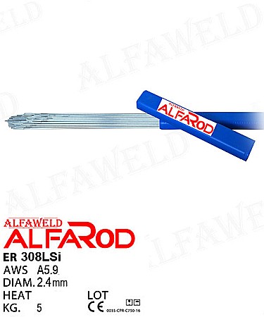 Baghete / vergele sudura TIG-WIG - Baghete sudura inox 308L  - 2.4mm/5kg