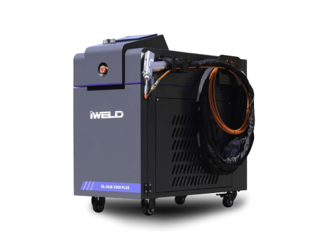 Aparate Laser - Aparat de sudură cu laser cu fibră optică IWELD 2000W, cu răcire pe apă (unitate completă)
