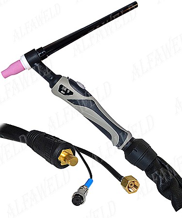 Pistol TIG / WIG - Pistol TIG SR 9 - 4m cablu piele