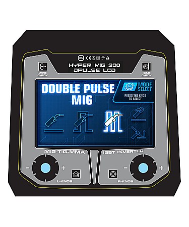 HYPER MIG 300A / 400V SYNERGIC DOUBLE PULSE [1]