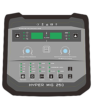 HYPER MIG 250A /400V SYNERGIC [1]
