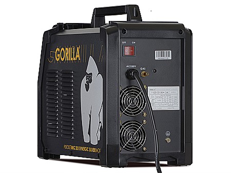 IWELD GORILLA POCKETMIG 205 SYNERGIC SILVERBACK 200A [3]
