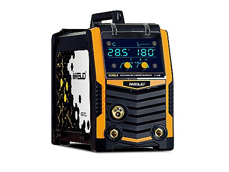 Aparate MIG-MAG - IWELD GORILLA POCKETMIG 205 SYNERGIC SILVERBACK 200A