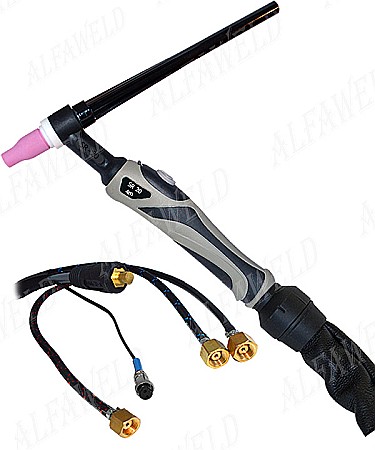 Pistol TIG / WIG - Pistol TIG SR 20W - 4m racit cu lichid, cablu piele
