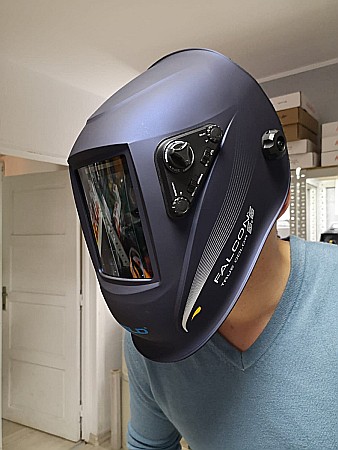 Masca sudura 4 senzori FALCON 5.5 Blue Metal [1]