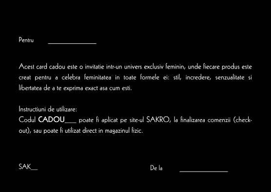 Card Cadou 250 Lei - Cadou elegant si rafinament [2]