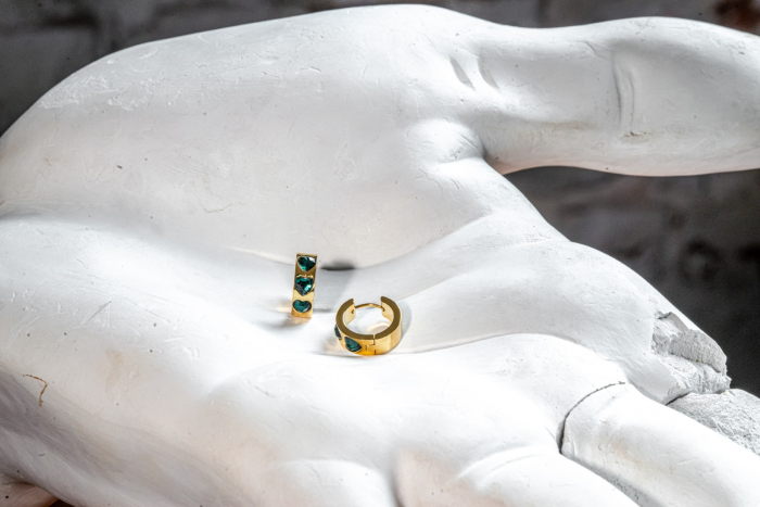 Cercei SAKRO Heart green [1]