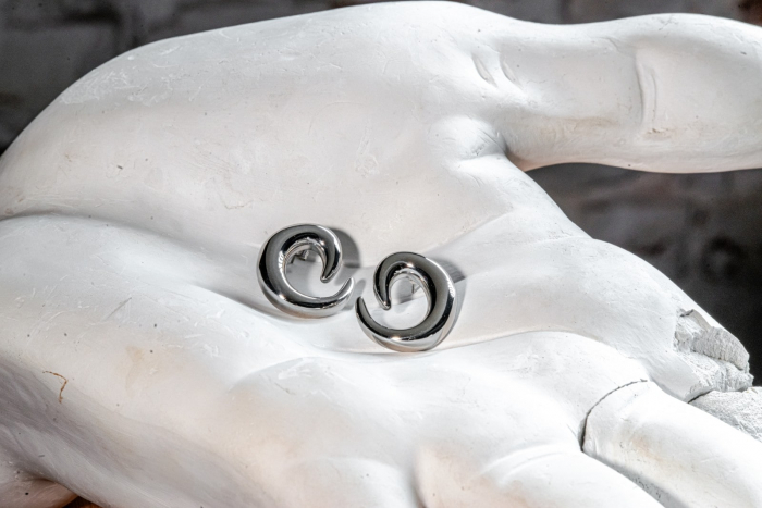 Cercei SAKRO Swirl silver [1]