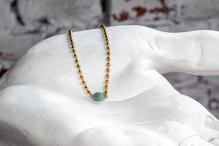 Colier SAKRO Beaded green [1]