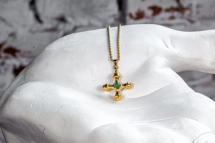 Colier SAKRO Green cross [1]