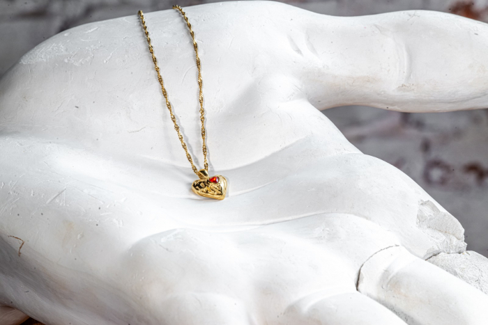 Colier SAKRO Red Heart [1]