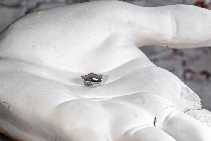 Ear cuff SAKRO Armour silver [2]