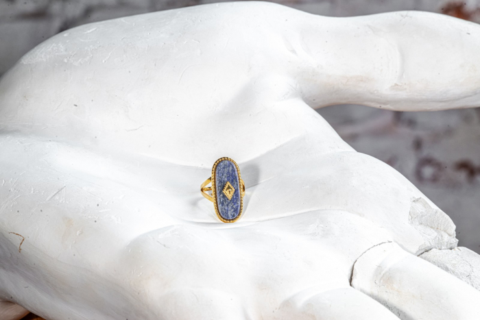 Inel SAKRO Blue stone  [2]