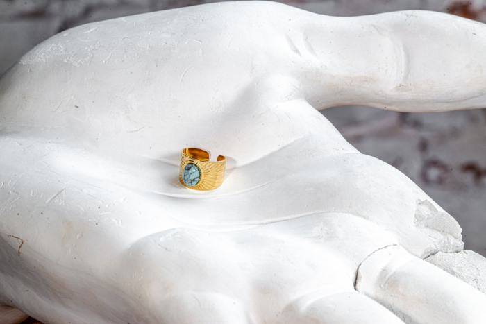 Inel SAKRO Turqoise blue  [1]