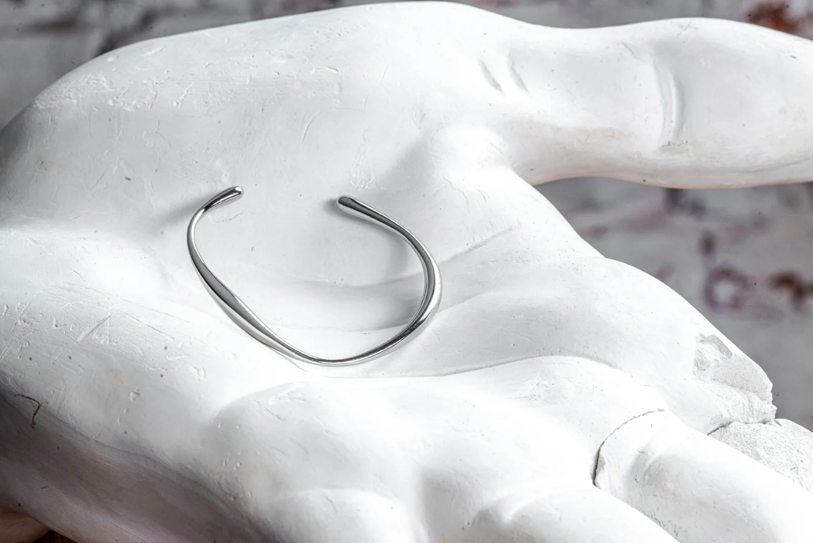 Bratara Organic Silver