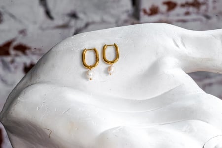 Cercei - Cercei SAKRO Pearl hoop 