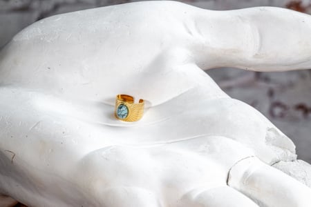 Inele - Inel SAKRO Turqoise blue 