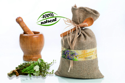 SARE DE BAIE HERBAL - Sare de baie cu PLANTE MEDICINALE 600g