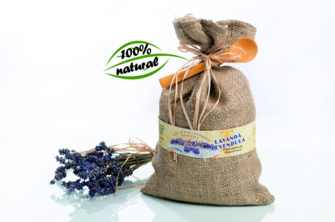 SARE DE BAIE HERBAL - Sare de baie cu plante medicinale LAVANDĂ 1500g
