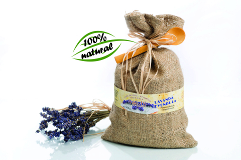 SARE DE BAIE HERBAL - Sare de baie cu plante medicinale LAVANDĂ 600g