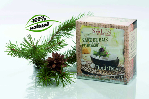 SARE DE BAIE - Sare de baie sulfoiodurată BRAD 0,5kg