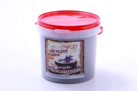SARE DE BAIE - Sare de baie sulfoiodurată LAVANDĂ 5kg