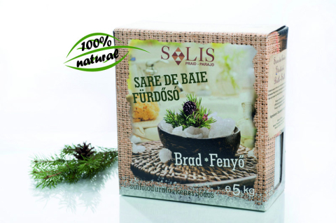 SARE DE BAIE - Sare de baie sulfoiodurată BRAD 5kg