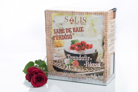 SARE DE BAIE - Sare de baie sulfoiodurată TRANDAFIR 5kg