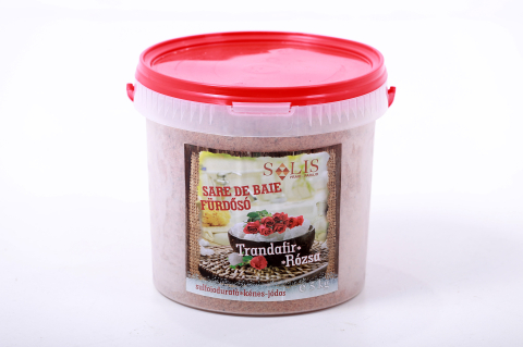 SARE DE BAIE - Sare de baie sulfoiodurată TRANDAFIR 5kg