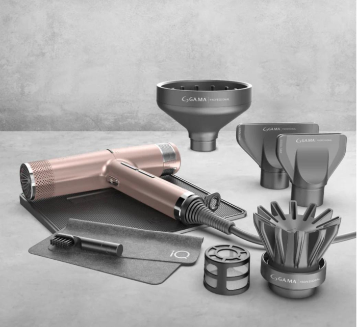 Uscător de păr profesional GA.MA IQ3 Perfetto Rose Gold – design premium, tehnologie avansată și uscare rapidă pentru salon [2]