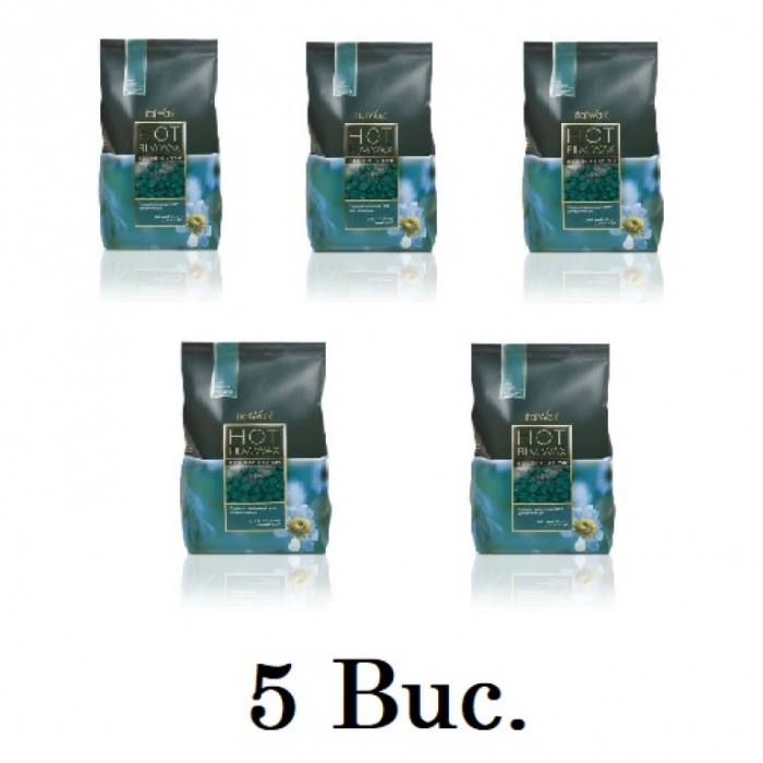 Ceara elastica perle / granule FILM verde ItalWax 5 kg [1]