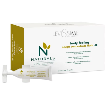 Concentrat de liposculptură fermă cu efect flash, Naturals Body Feeling Sculpt Concentrate Flash +GPS 15x10ML [1]
