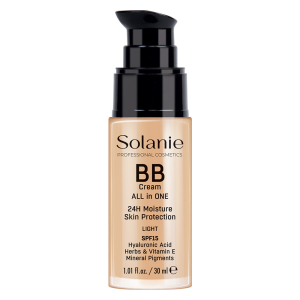 Crema BB cu acid hialuronic si protectie solara SPF 15 - deschis - 30 ml - Solanie [1]