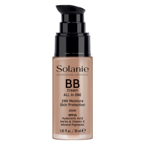 Crema BB cu acid hialuronic si protectie solara SPF 15 - inchis - 30 ml - Solanie [1]