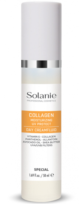Crema de zi hidratanta cu colagen si protectie UV - 50 ml - Solanie [1]