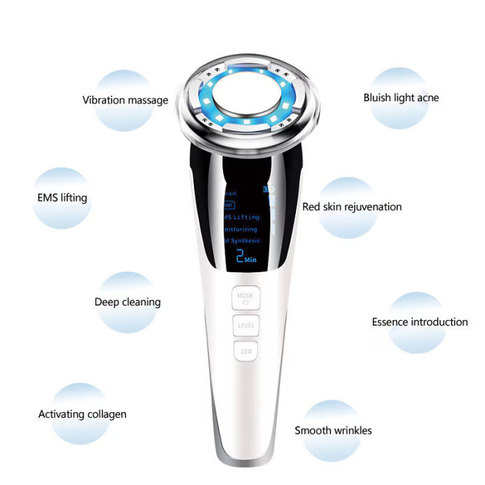Dispozitiv Facial High-Tech 5-in-1 Lifting EMS & Mezoterapie [4]
