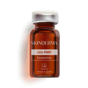 Fiolă Exo-Hair 1500 UI Skinderma – tratament profesional cu exozomi pentru regenerarea părului, fortificarea scalpului și stimularea creșterii [1]