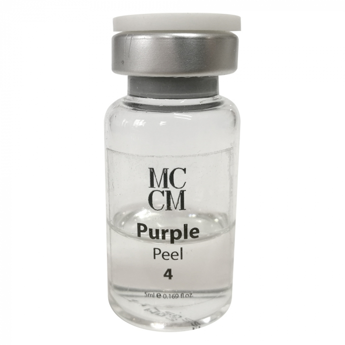 Fiola Peeling cicatrizant si antirid - Purple Peel 4 - 5 ml - MCCM [1]