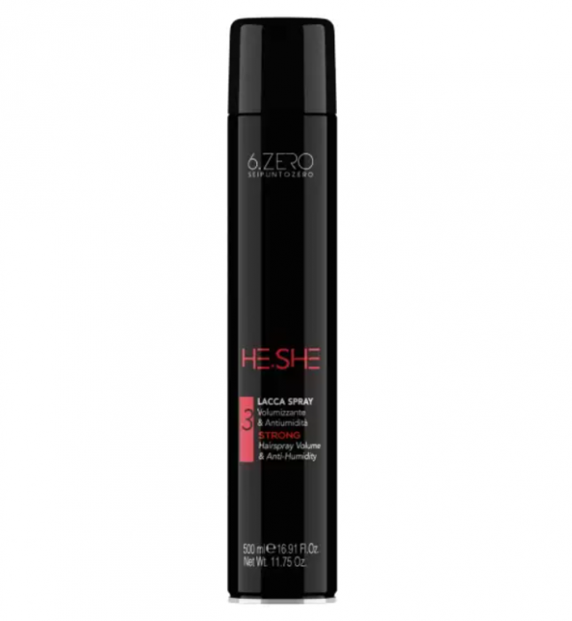 Fixativ strong volumizant anti-umiditate, 6.Zero He.She 500 ml [1]
