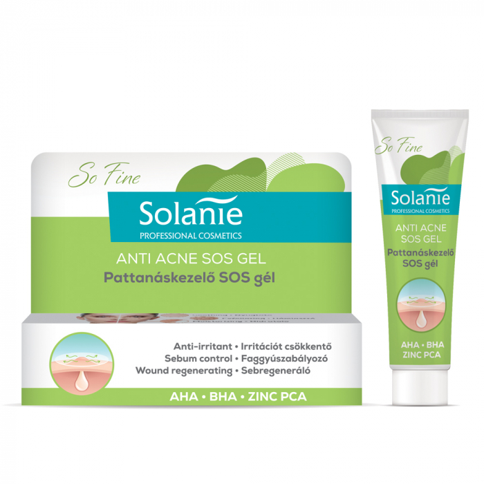 Gel SOS pentru tratarea acneei - 15 ml - Solanie [1]