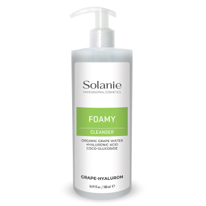 Gel spuma de curatare Struguri - Hialuron - 500 ml - Solanie [1]