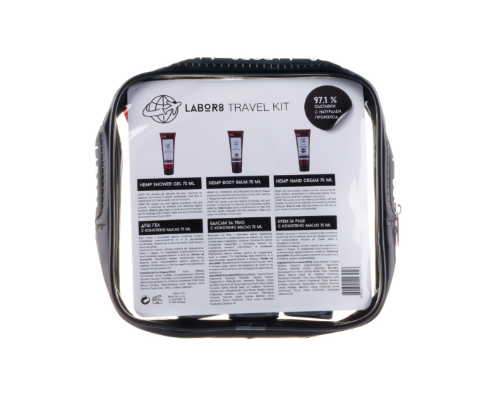 Labor8 Hemp Set pentru calatorie 3x75 ml - Salon Expert [3]