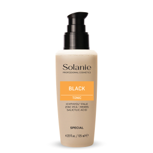 Lotiune tonica neagra pentru ten gras cu ichtiol - 125 ml - Solanie [1]