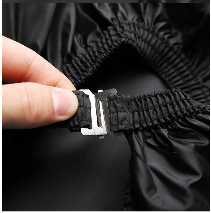 Manta Profesionala Frizerie Sela Black Neagra Lunga 140x160cm pentru Tuns Coafat si Vopsit [2]