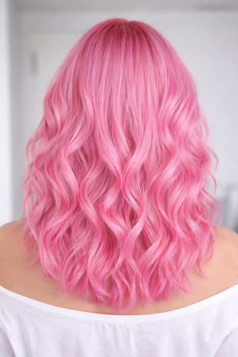 Nutre Color masca de par coloranta Bubble Gum 200ml [2]