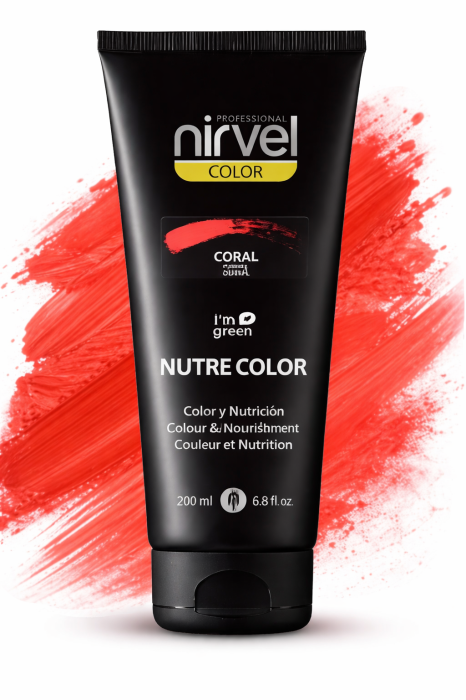 Nutre Color masca de par coloranta Coral 200ml profesionala [1]