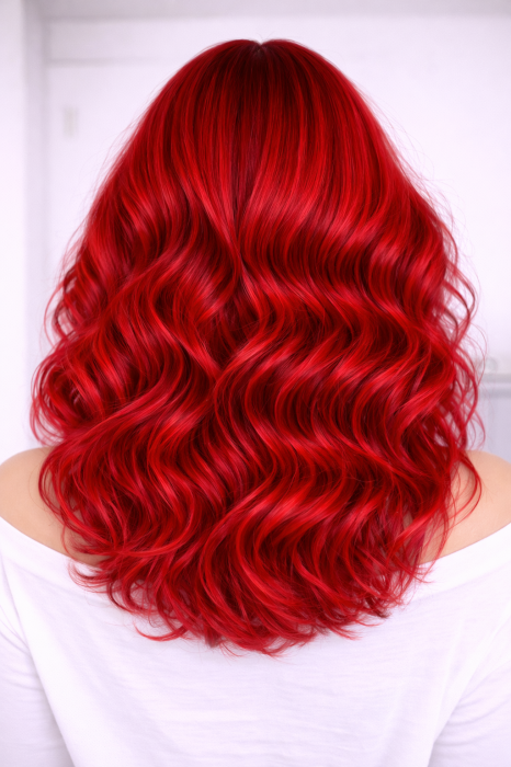 Nutre Color masca de par coloranta Rosu 200ml [2]