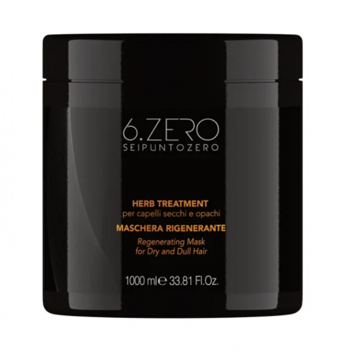 Masca nutritiva pentru par uscat si fragil, 6.Zero Herbe Treatment 1000 ml [1]